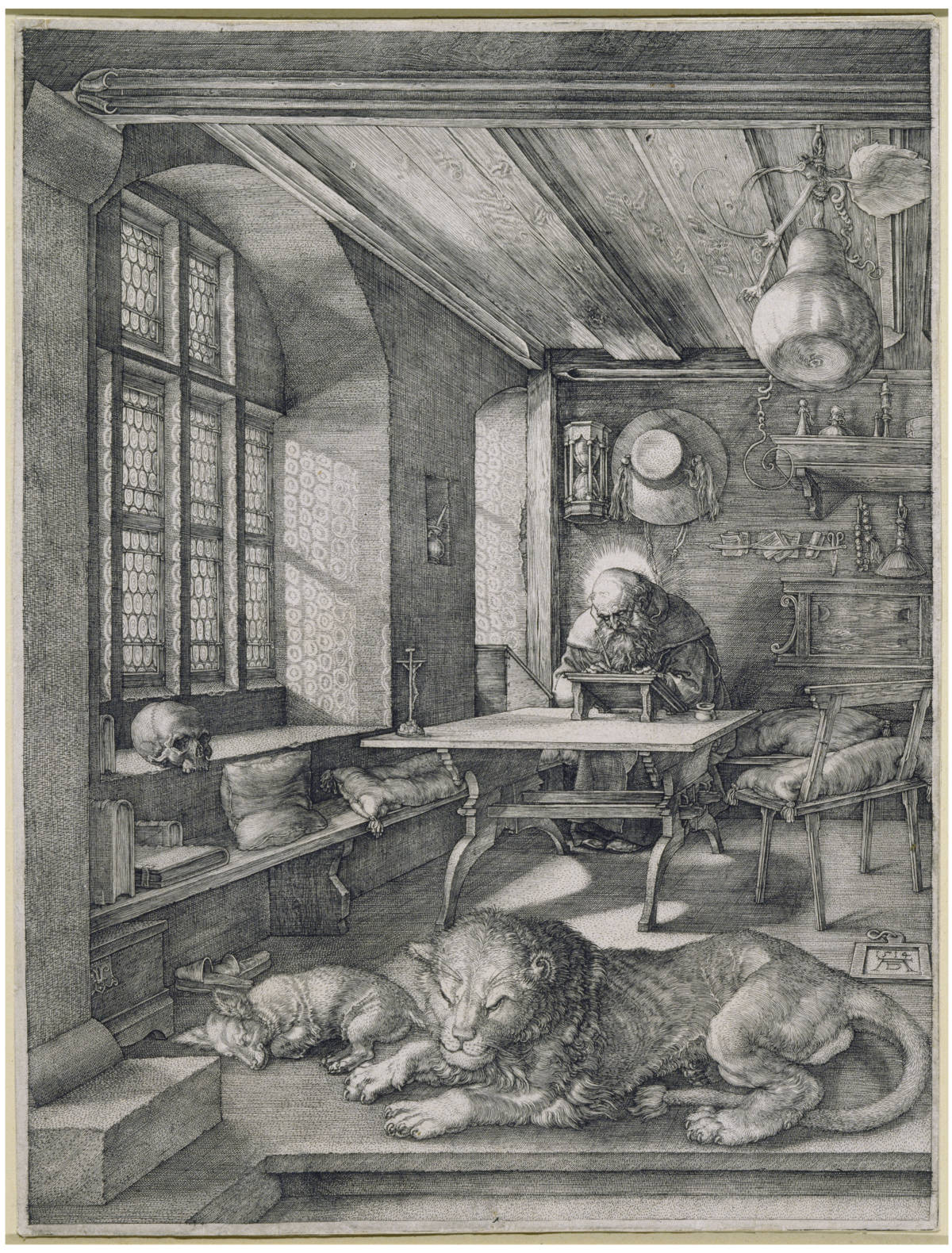 Hieronymus im Gehäus, Albrecht Dürer , bertold.de