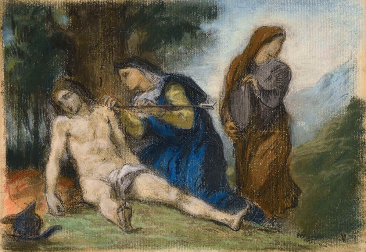 Delacroix, St. Sebastian, bertold.de